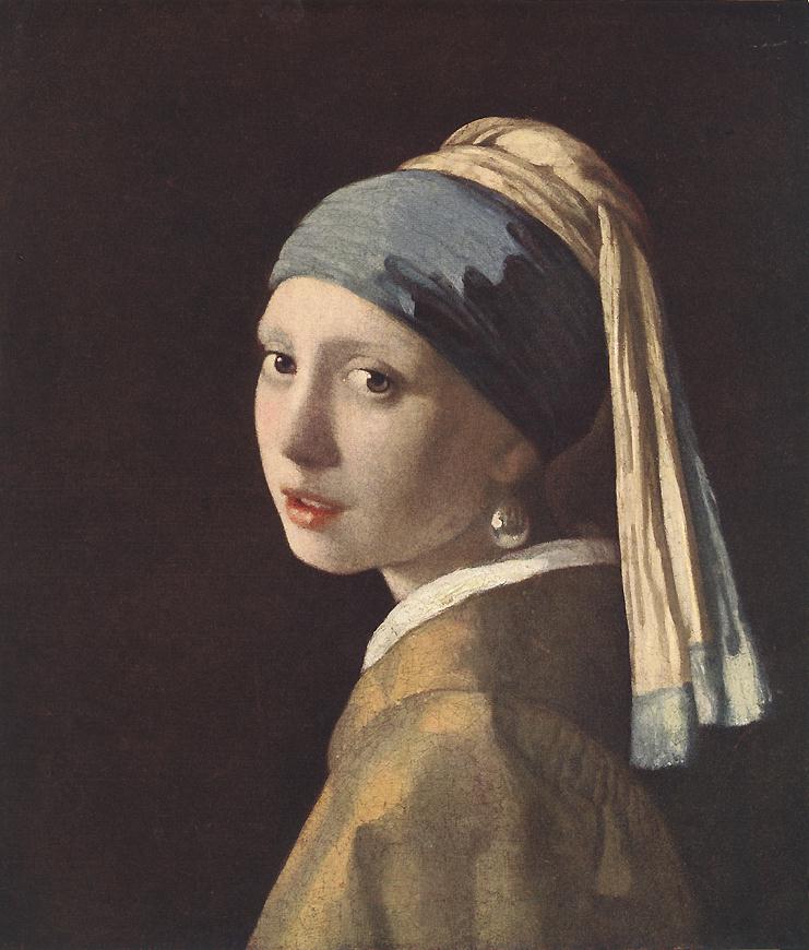 Vermeer' Girl with the Perl Earing