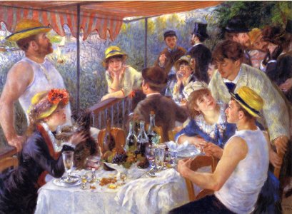 Renoir -Luncheon of the Boating Party 